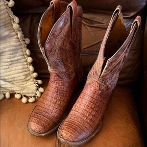 Men's Western Cowboy Boots - Brown
